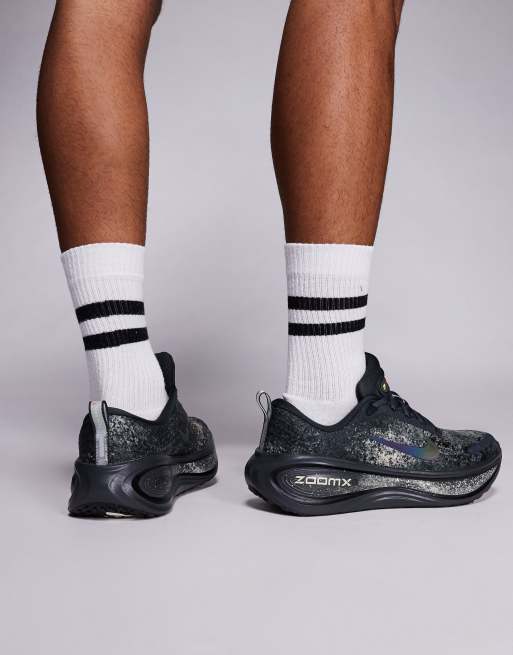 Nike Running Vomero Plus 18 sneakers in gray & silver, 5 of 5