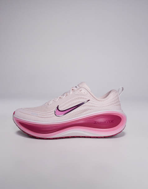 Nike Running – Vomero Plus – Sneaker in Wollweiß und Lila - view 1