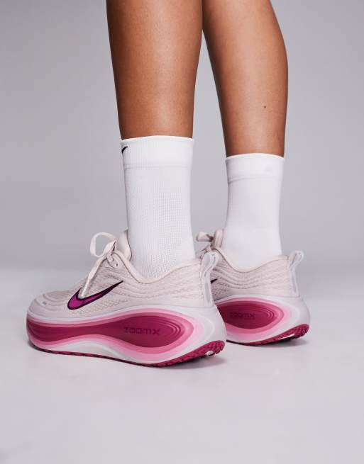 Nike Running - Vomero Plus - Sneakers i råhvid/lilla, 4 af 5