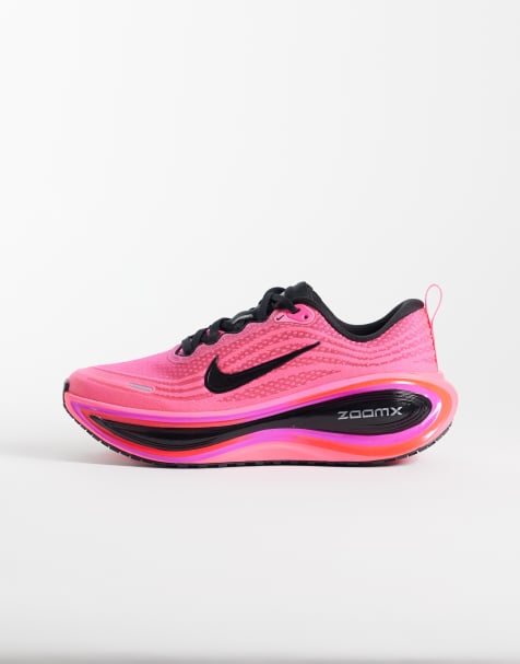 Nike Running Vomero Plus sneakers i sort og pink - view 1
