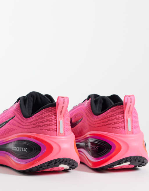 Nike Running Vomero Plus sneakers i svart och rosa, 4 av 5