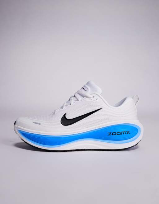 Nike Running Vomero Plus sneakers in white and blue | ASOS
