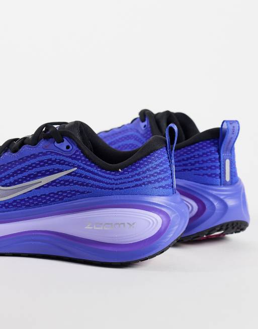 Nike Running Vomero Plus trainers in blue, 3 of 5