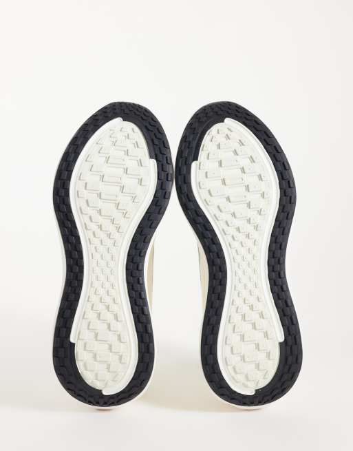 Nike Running Vomero Plus trainers in off white & black, 5 of 5