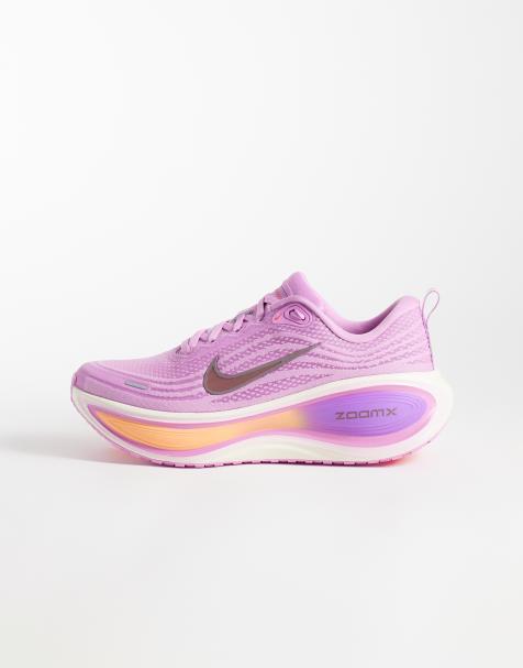 Nike Running Vomero Plus trainers in pink and purple - view 1