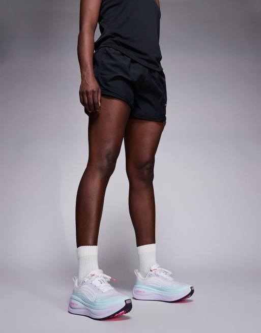 Nike Running Vomero Plus trainers in white and blue, 5 of 5