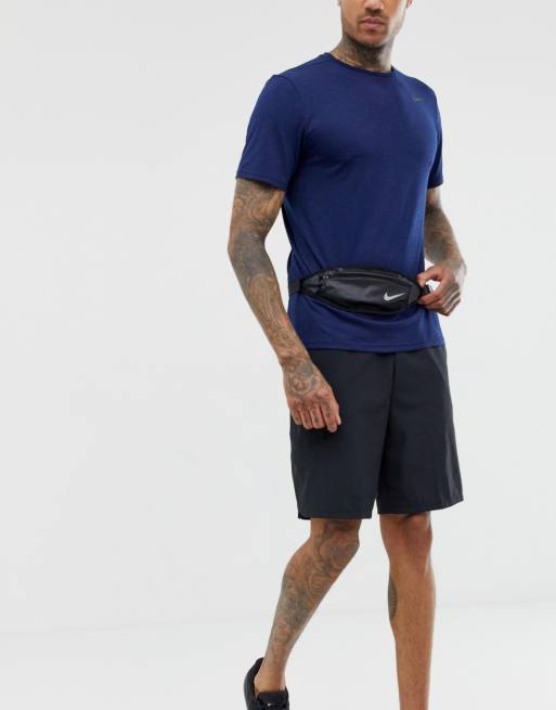 Running waist bag in black ASOS