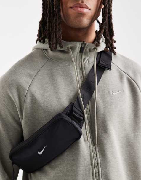 Nike Running waistpack in black and silver - view 1