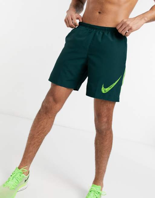 Nike Running Wild Run 7 inch shorts in teal ASOS