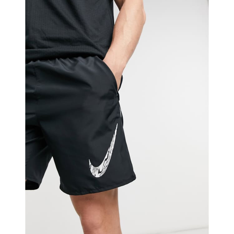 Nike Running Wild Run 7in shorts in black ASOS