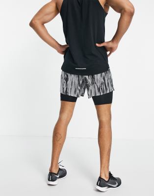 nike black flex stride wild run shorts