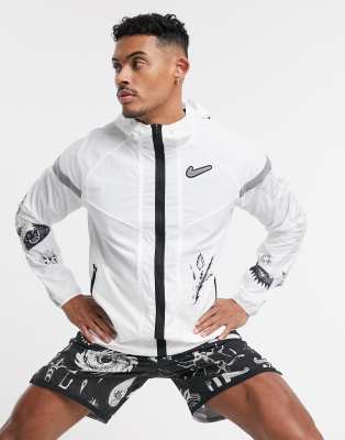 Nike Windrunner Wild Run Men s Running Jacket In White ModeSens