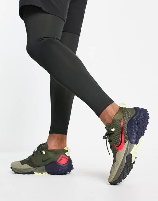 Nike Running - Wildhorse 7 - Sneakers in kaki, 2 van 4