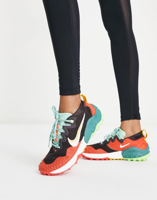 Nike Running - Wildhorse 7 - Sneakers nere e rosse