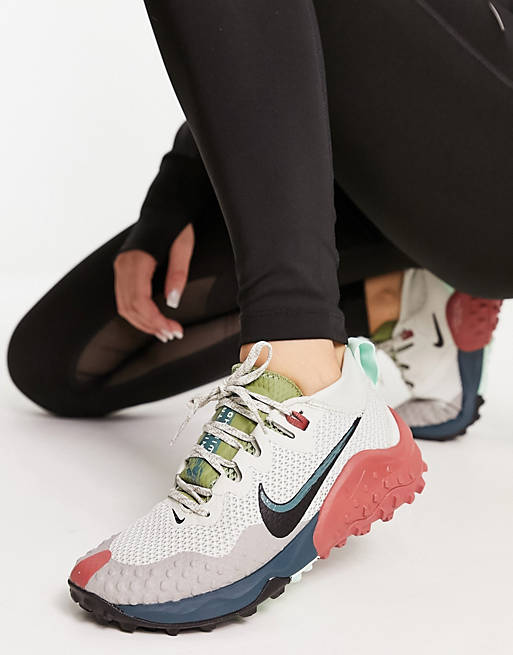 Nike Running Wildhorse Trail 9 trainers in stone | ASOS