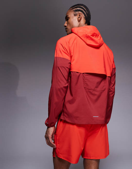 Nike Running - Windrunner - Giacca rossa e bordeaux, 4 di 5