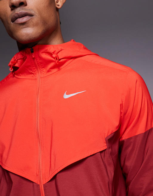 Nike Running - Windrunner - Giacca rossa e bordeaux, 5 di 5