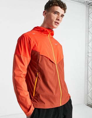 Nike Running Windrunner UV Repel jacket in red
