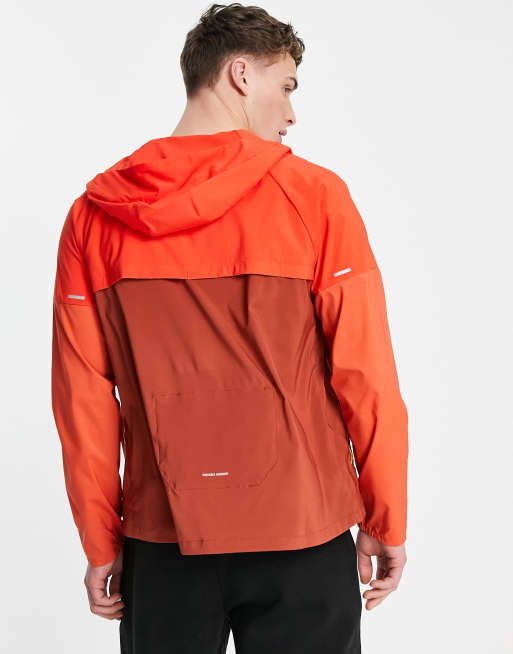 Red nike 2024 waterproof jacket