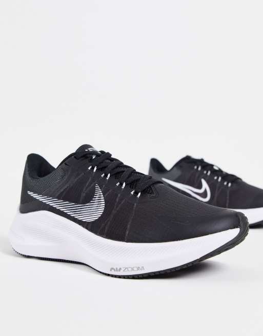 Nike Running Winflo 8 trainers in black | ASOS