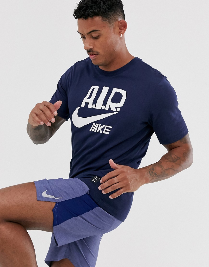 Nike Running x Cody Hudson - AIR - T-shirt blu navy
