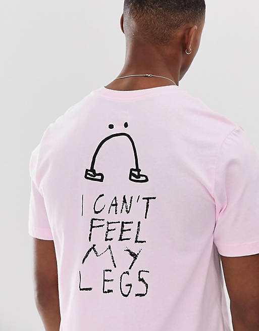 prince Milestone bribe Nike Running x Nathan Bell artist t-shirt in pink | ASOS