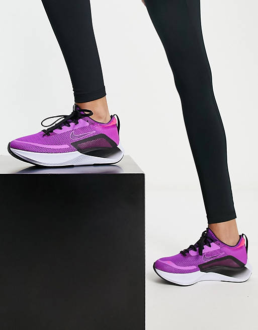 Annotate position sofa Nike Running Zoom Fly 4 sneakers in hyper violet | ASOS