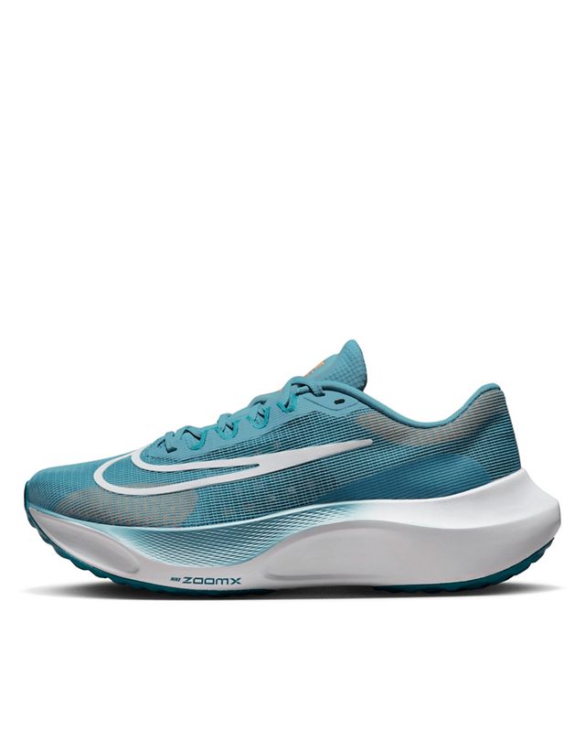 Nike Running Zoom Fly 5 sneakers in blue