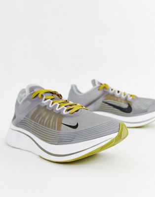 Nike Running Zoom fly sp trainers in grey aj9282-003 | ASOS