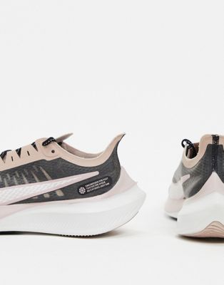nike running zoom gravity black and rose gold