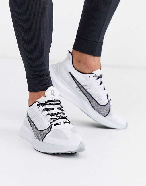 Nike Running Zoom Gravity trainers in white