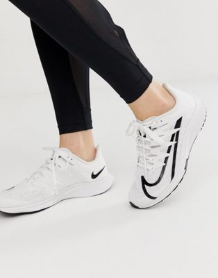 Nike Running Zoom Rival Fly Trainers In White | ASOS