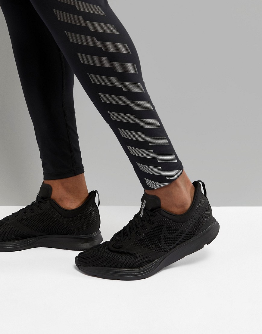 Nike Running Zoom strike trainers in triple black aj0189-010
