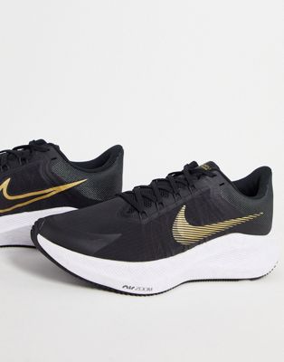 Chaussures, bottes et baskets Nike Running - Zoom Winflo 8 - Baskets - Noir