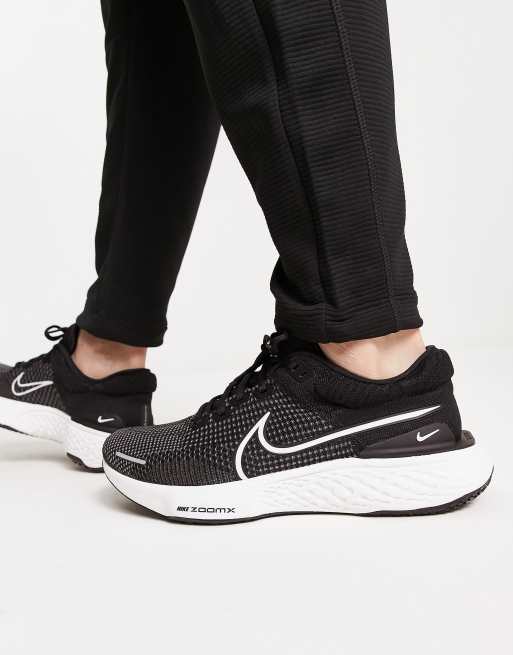 Nike Running ZoomX Invincible Run Flyknit 2 Sneakers in black | ASOS