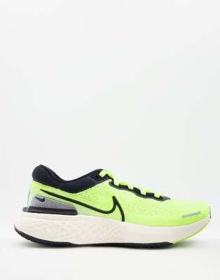 nike zoom rev yellow running shoes