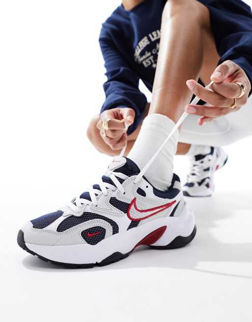 Nike – Runninspo – Svartvita träningsskor med röda detaljer, 5 av 5