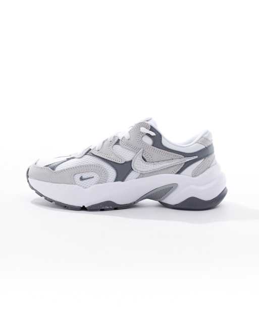 Nike – Runninspo – Szare buty sportowe z białymi wstawkami, 2 z 5