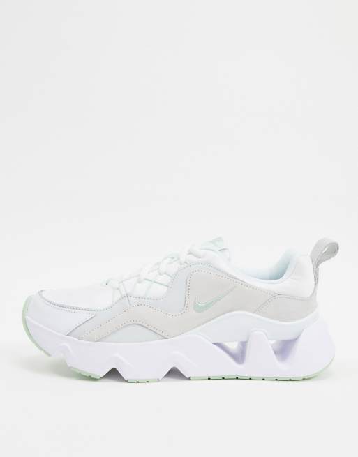 Nike Ryz 365 white and green sneakers ASOS