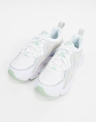 nike white and green sneakers