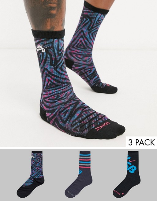 Nike SB 3 pack socks