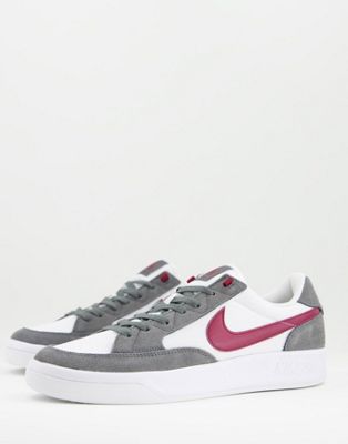 Chaussures, bottes et baskets Nike SB - Adversary Premium - Baskets - Rouge et gris