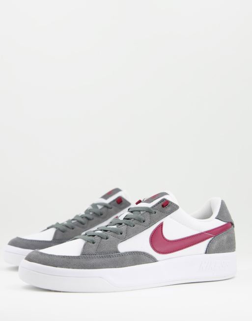 Nike SB Adversary Premium trainers in red and grey | ASOS