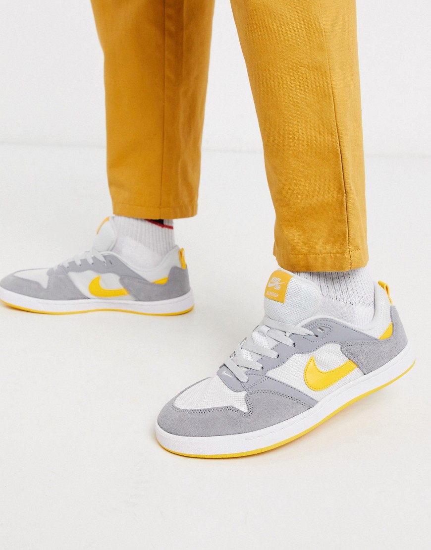Nike – SB Alleyoop – Grå sneakers