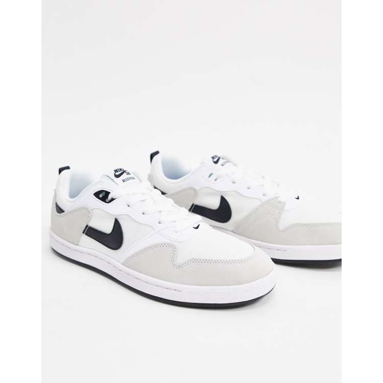 Nike SB Alleyoop sneakers in white ASOS