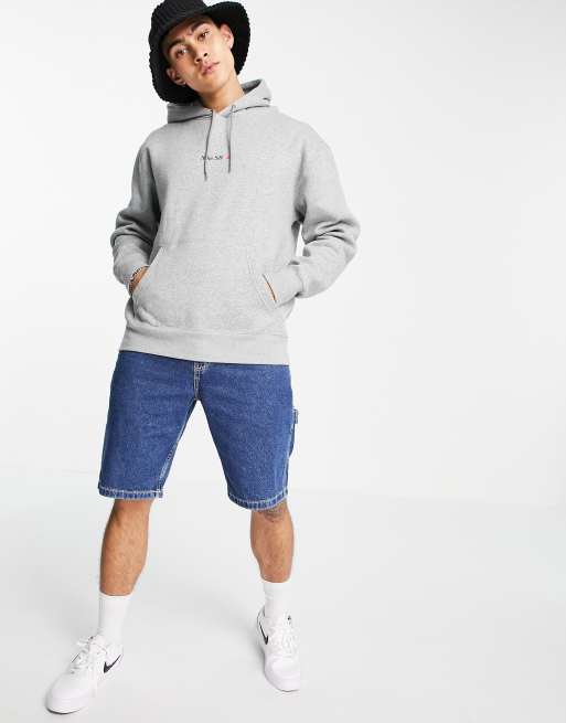 Nike SB Bee back print hoodie in gray ASOS