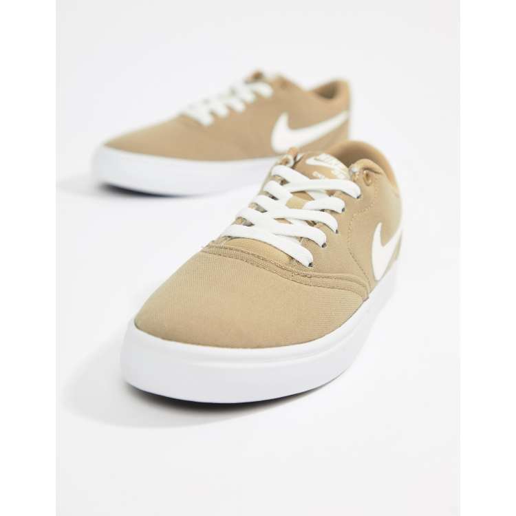 Nike check solar on sale beige