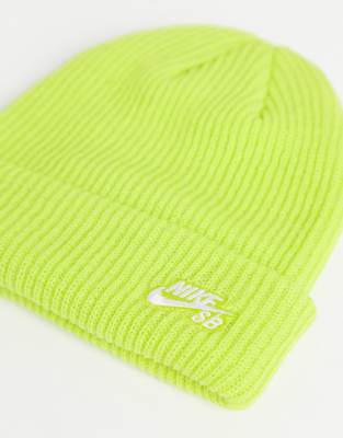 bonnet nike fluo