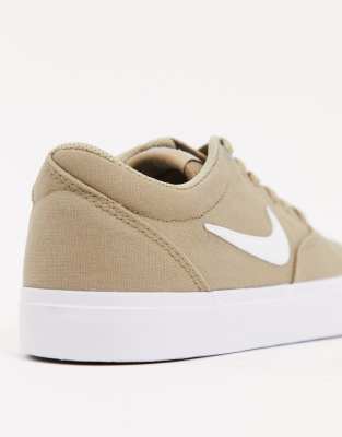 nike sb charge canvas khaki