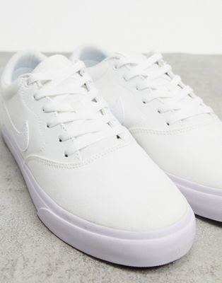 nike white canvas sneakers
